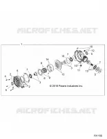 ANTRIEB, FRONT GEARCASE INTERNALS (TO 11/1/16)