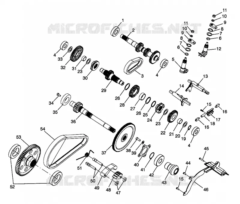GETRIEBEGEHÄUSE (Internal Components)