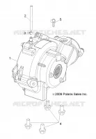 ANTRIEB, FRONT GEARCASE MOUNTING