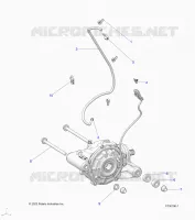 ANTRIEB, FRONT GEARCASE MOUNTING