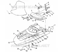 HAUBE ASSEMBLY  TRAIL 0952761, TRAIL DELUXE 0952262,   and EUROPEAN TRAIL DE (4928862886A014)