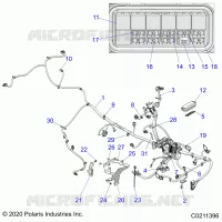 ELEKTRIC, MAIN WIRE HARNESS