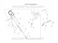 MOTOR, VERGASER MOUNTING, BENZINPUMPE AND LINES