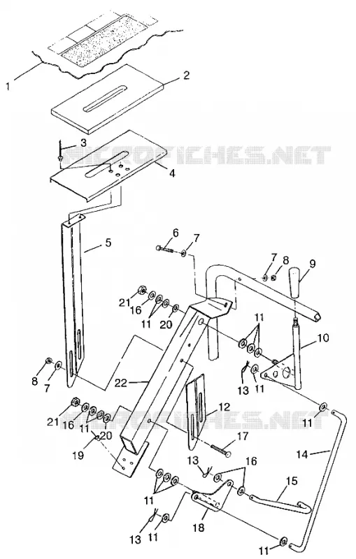 VERSCHIEBUNG LINKAGE WIDETRAK LX 0972065 and  EUROPEAN WIDETRAK LX E972065 (4938223822C006)