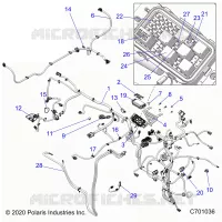 ELEKTRIC, WIRE HARNESSES