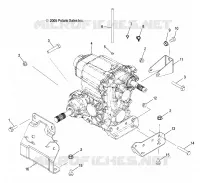 ANTRIEB, MAIN GETRIEBEGEHÄUSE MOUNTING