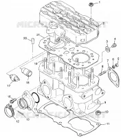 ZYLINDER 500 0972764, EUROPEAN 500 E972764, 500 SKS 0972564, EUROPEAN 500 S (4938393839D001)