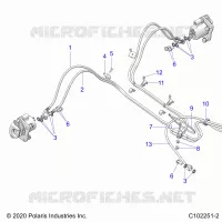 BRAKE LINES, REAR