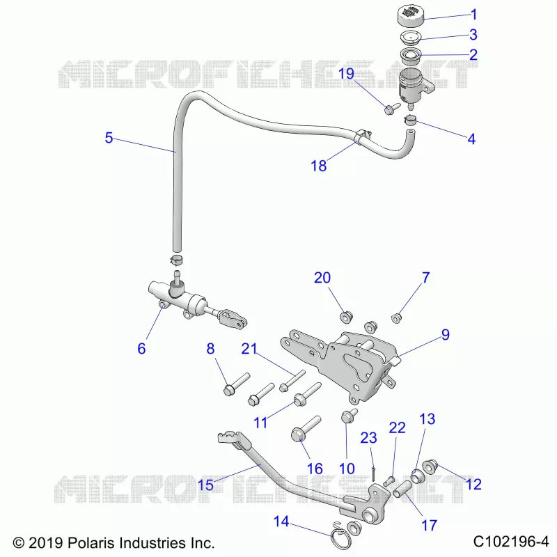 BRAKES, BRAKE PEDAL AND MASTER CYLINDER