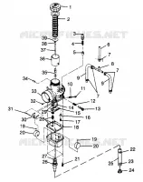 VERGASER ULTRA TOURING 0975378 AND EUROPEAN ULTRA TOURING E975378 (4938133813D001)