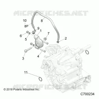 DRIVE TRAIN, MAIN GEARCASE MOUNTING