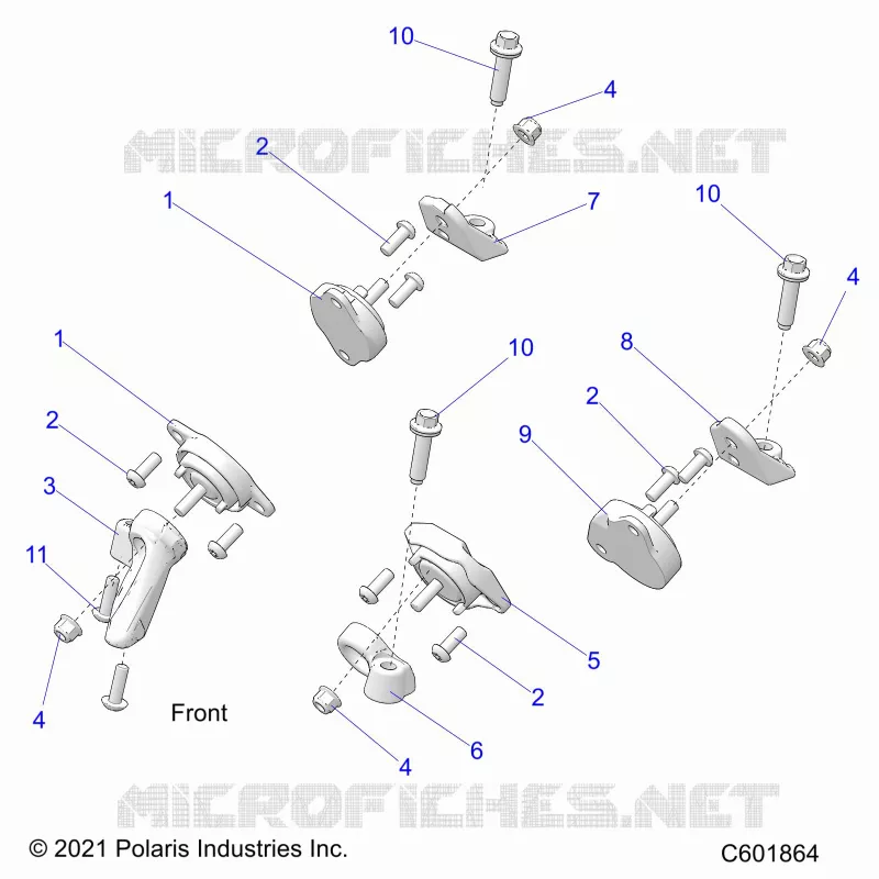 MOTOR, MOUNTING & LONG BLOCK