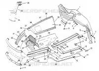 NOSEPAN ASSEMBLY 440 0952760, 440 SKS 0952560,  AND EUROPEAN 440 SKS E95256 (4929032903A010)