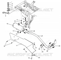 ABGASSYSTEM Magnum 2X4 W967544 (4936033603A010)