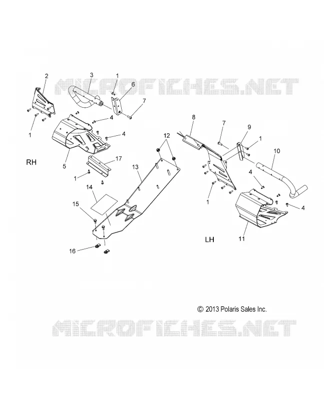 CHASSIS, CLUTCH GUARD AND FUßSTÜTZES