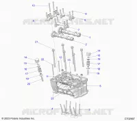 ENGINE, ZYLINDERKOPF AND VALVES