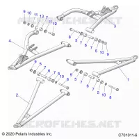 FRONT SUSPENSION CONTROL ARMS