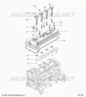 ENGINE, VENTILDECKEL