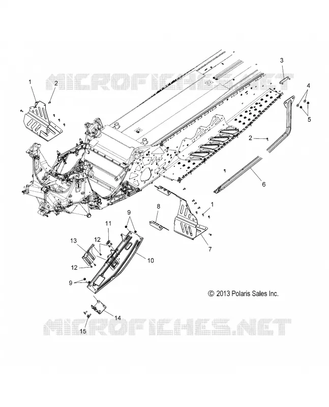 CHASSIS, CLUTCH GUARD AND FUßSTÜTZES