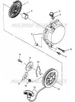 RÜCKZUG ANLASSER Scrambler W967840 (4935823582D004)