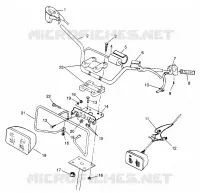 LENKER   SCHEINWERFER Scrambler W967840 (4935823582B008)