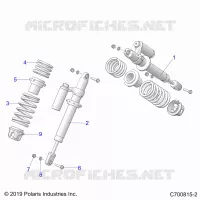 FRONT SUSPENSION SHOCK MOUNTING