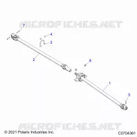 ANTRIEB, PROP SHAFT