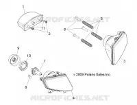 SCHEINWERFERS, TAILIGHTS AND BULBS