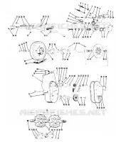 Bremse und Kettenkasten All Swedish Indy Models (4916051605005A)
