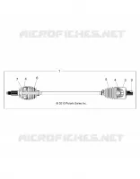 ANTRIEB, FRONT HALF SHAFT