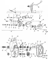 Bremse und Kettenkasten European 440,400 SKS,500 EFI,  EFI SKS,RXL SKS,Sport,Tr (49237723770007)