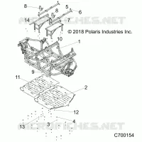 CHASSIS, MAIN FRAME AND SKID PLATES