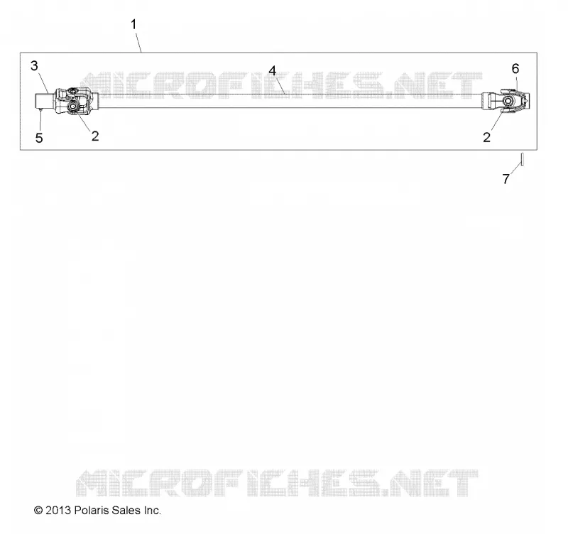DRIVE TRAIN, FRONT KARDANWELLE