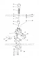 VERGASER TRAIL DEALER MUST VERIFY  JETTING   VERGASER NUMBERS (4919281928032A)
