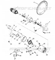 ANLASSER RXL TOURING 0950869 (4928982898D006)