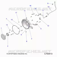 MOTOR, ADAPTER, BELLHOUSING AND CRANK SENSOR