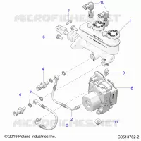 BRAKES, MASTER CYLINDER AND ABS MODULE