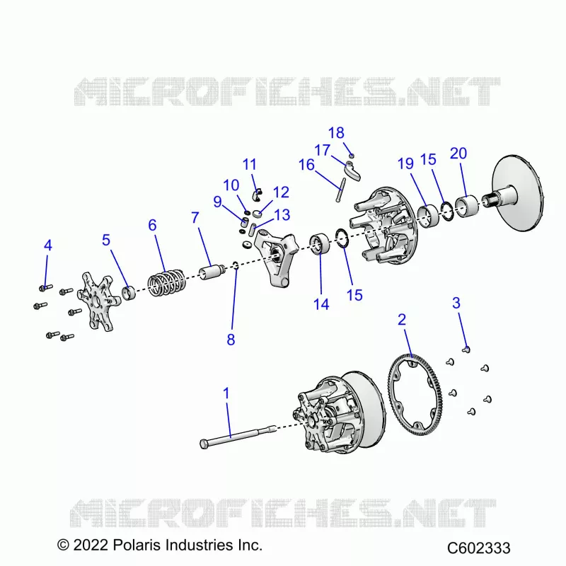 ANTRIEB, CLUTCH, PRIMARY