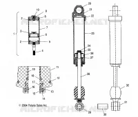 SCHOCK (REAR TRACK)(M-10)