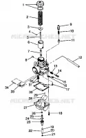 VERGASER WIDETRAK LX 0942064 (49250425040034)