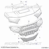 HAUBE AND FRONT FASCIA