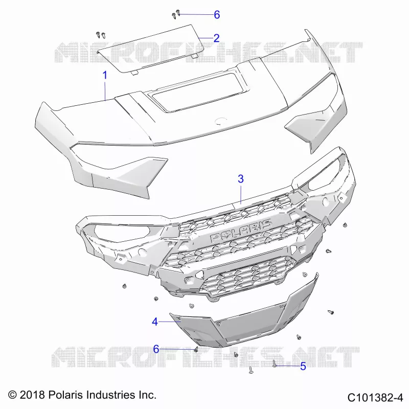 HAUBE AND FRONT FASCIA