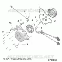 ENGINE, STATOR AND FLYRAD