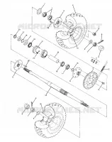 REAL RAD DRIVE ASSEMBLY (4916331633017A)