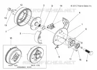 RADS, COMPONENTS, END, LEFT REAR