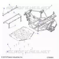 CHASSIS, MAIN RAHMEN