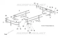 BED STAKE SEITEN, HINGED