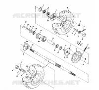 HECKANTRIEB ASSEMBLY 350 4X4 / W928139 (4922832283020A)
