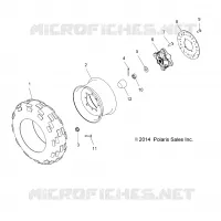 RADS, FRONT TIRE and BREMSE DISC