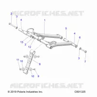 SUSPENSION, FRONT DREHMOMENTARM